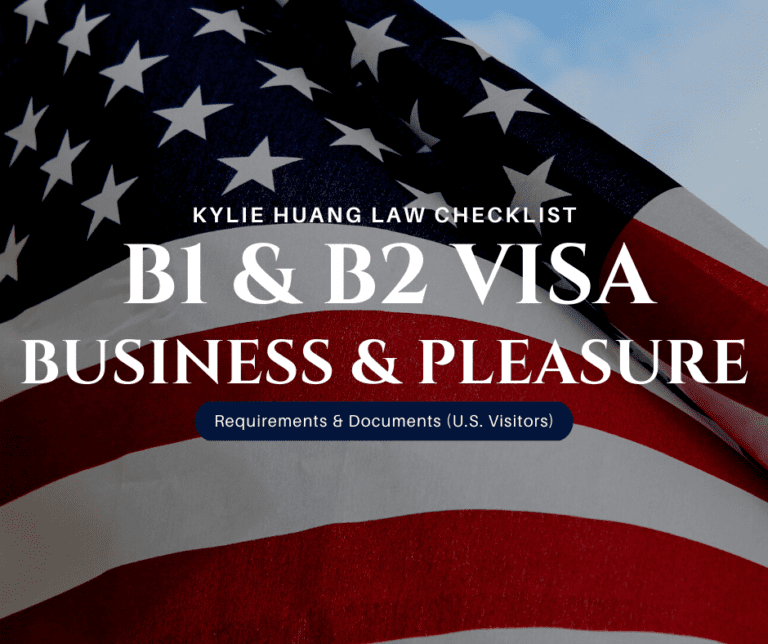 B1 Visa & B2 Visa Checklist (Business, Tourism, Social Visits)