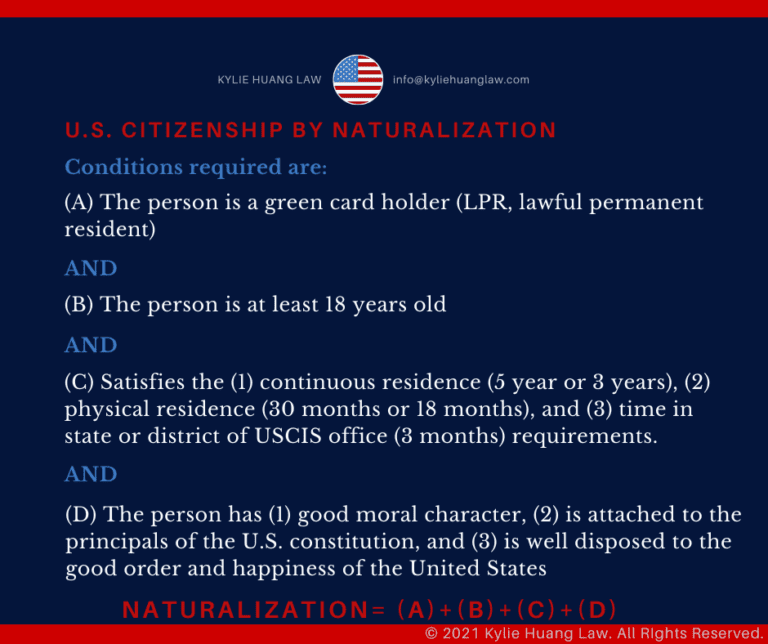 N400 U.S. Citizenship Naturalization Checklist | Kylie Huang Law